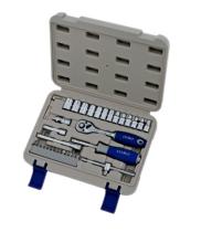 IRIMO 109354 - JUEGO VASOS Y PUNTAS 1/4", 35 PIEZAS